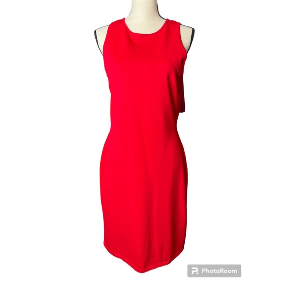 Lauren Ralph Lauren Sheath Dress Size Large Sleeveless New - Picture 1 of 5